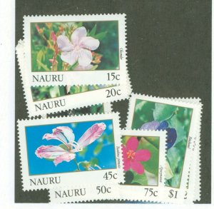 Nauru #380-92 Mint (NH) Single (Complete Set)