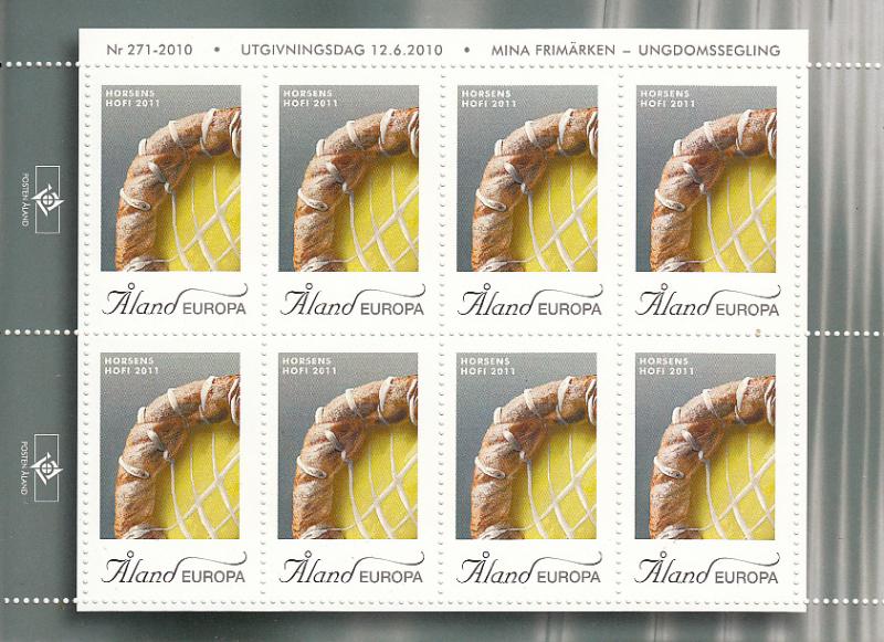 Aland 2011 Complete set of 12 Exhibition Stamps for Stamp Show Cities - sheets