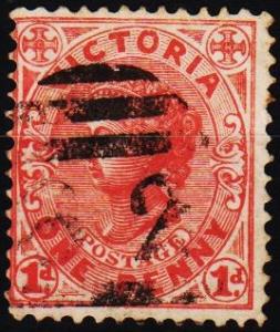 Victoria. 1901 1d S.G.417a Fine Used