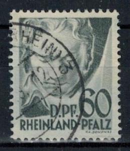 Germany - French Occupation - Rhine Palatinate - Scott 6N27