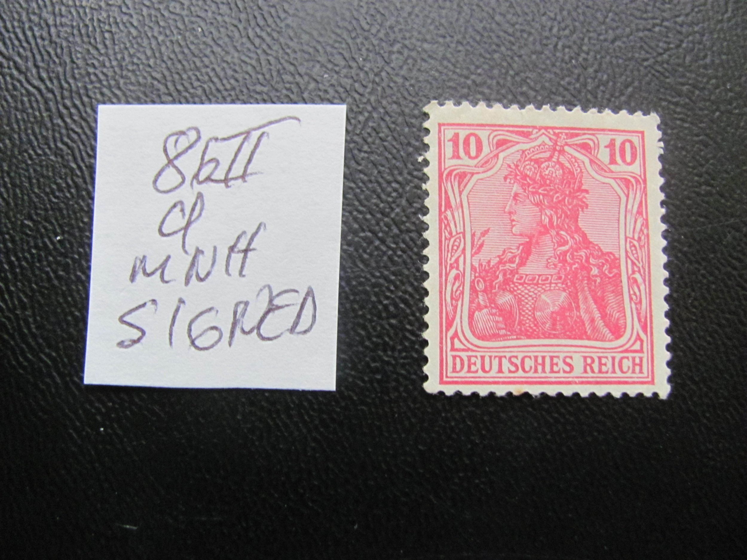 Germany 1919 Mnh Signed Jaschke Mi 86iid Sc Germania Vf 1300 Euro 122 Europe Germany Colonies Germany General Issue Stamp Hipstamp