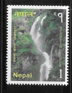 Nepal 2017 Tourism Pokali Waterfall Okhaldhunga MNH A1978