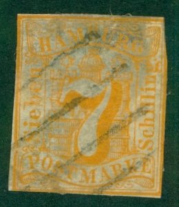 HAMBURG-GERMANY 19 USED (RL) 3782 CV $125.00 BIN $12.50