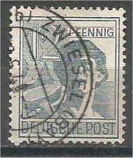 GERMANY, 1948, used 12ph, Laborer Scott 561