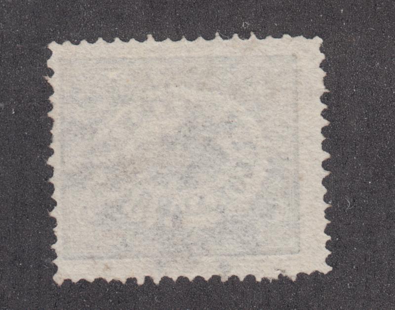 Sweden Sc LX1a used. 1856 3o gray black City Postage on thin paper, sound 