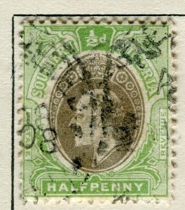 SOUTHERN NIGERIA; 1904 early Ed VII issue fine used 1/2d. value