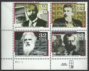# 3061-3064 MINT NEVER HINGED ( MNH ) PIONEERS OF COMMUNICATIONS