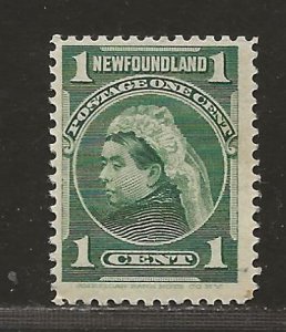 NEWFOUNDLAND  SC# 80a  FVF/MNH