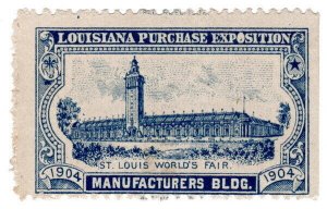 (I.B) US Cinderella : Louisiana Purchase Exposition (Manufacturers Building)