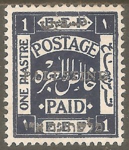 PALESTINE Sc# 20 MH FVF Revenue 1920