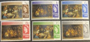 CAYMAN ISLANDS # 203-208-MINT NEVER/HINGED---COMPLETE SET---1968