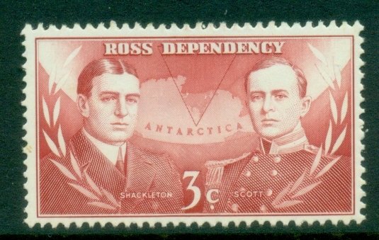 Ross Dependency 1967 Pictorial 3c Shackleton & Scott MUH