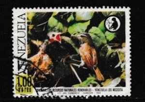 Venezuela # C1005, Birds - Red Eyed Vireo, Used