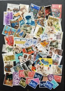 GB GREAT BRITAIN UK England  Used Stamp Lot Collection T5334