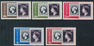 LUXEMBOURG 1952, SC C16-C20, VF/XF MNH** Complete Set! cv $85.00  *Bay Stamps*