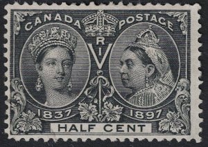 Canada SC# 50 Used - Very Light Cancel (Lower Left) - S17705