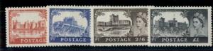 GREAT BRITAIN #309-12, Complete set, og, LH, VF, Scott $240.00