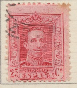 SPAIN 1922 25c Rose red Type II Used Stamp A29P4F30914-