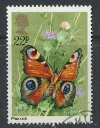 Great Britain SG 1153 - Used - Butterflies