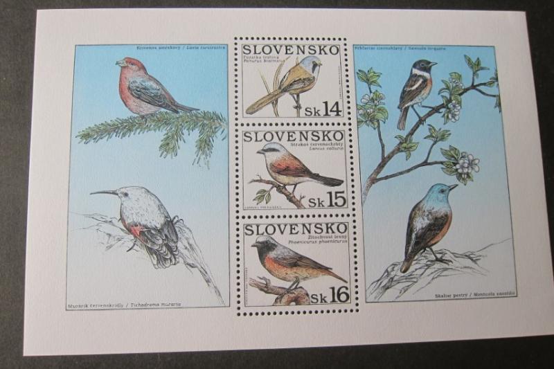 Slovakia Sc 339 Bird MNH