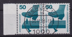 Berlin 1971 Mi#408 DZ7 Pair with Druckerzeichen used CV€70.00 (BN1110)