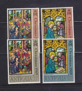 Antigua 224-227 Set MH Christmas (A)