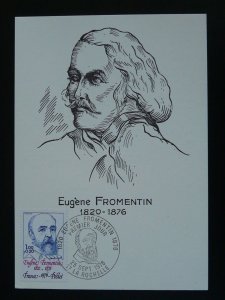 writer Eugene Fromentin maximum card France 1976