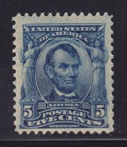 304 VF original gum never hinged nice color cv $ 150 ! see pic !