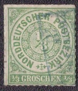 North German Confederation - 2 1868 Used