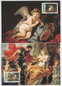 Liechtenstein 1176-7 MAXI cards (2402 17)