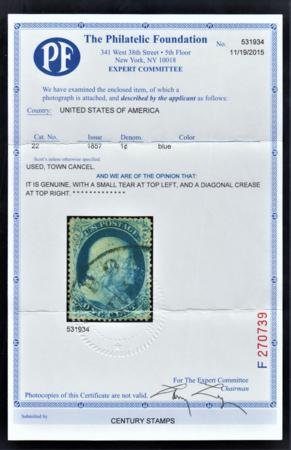 US 22 Early Classics SUP Used PF Cert