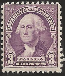 # 720 Mint Never Hinged Deep Violet George Washington