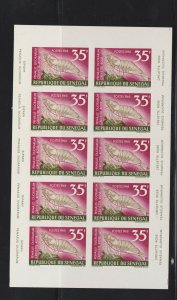 SENEGAL 301 303 304 sheetlets IMPERFORATE  Mint Never Hinged          10h144