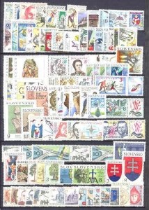 Slovakia MNH lot 1993-96 SCV129+