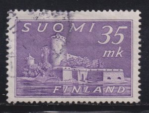 Finland 280 Castle in Savonlinna 1949