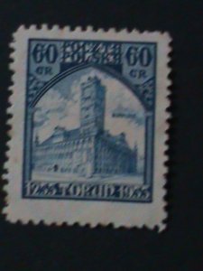 POLAND -1933 SC#275-700TH ANNIVERSARY OF TORUN CITY HALL-MNH VF 91 YEARS OLD