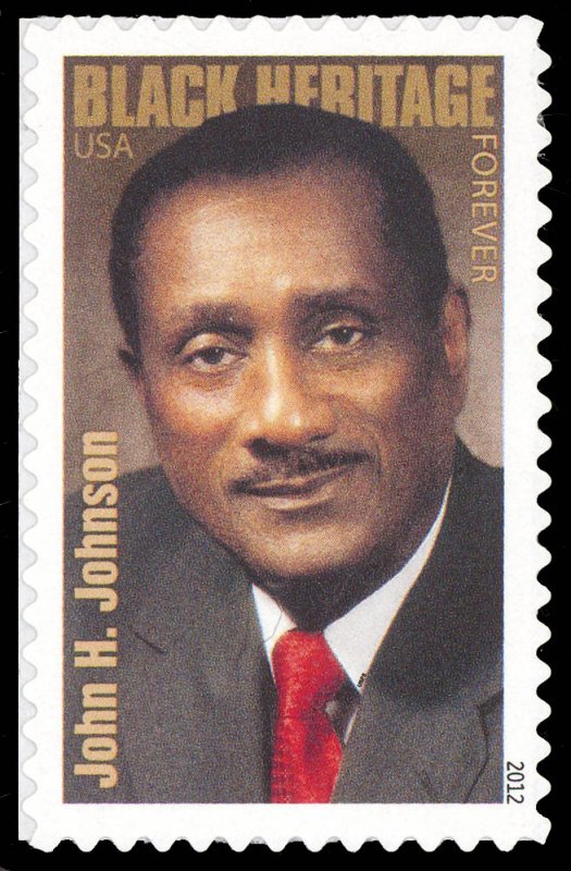 US 4624  John H Johnson   MNH