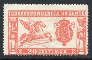 Spain: 1925 Express 20c. SG E308 mint