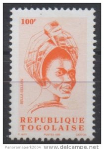 1999 Togo - Mi. 2848 BELLA BELLOW 100F MNH Common Series-
