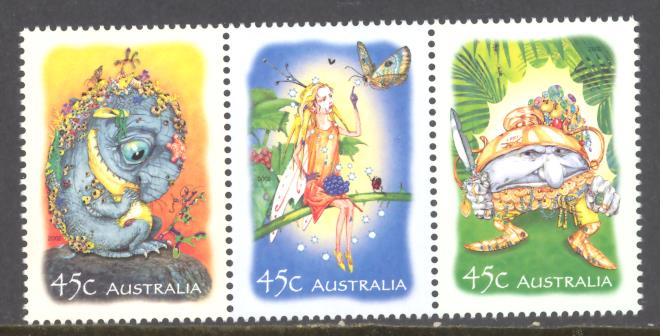 Australia Sc # 2091-2093a mint never hinged (BC)