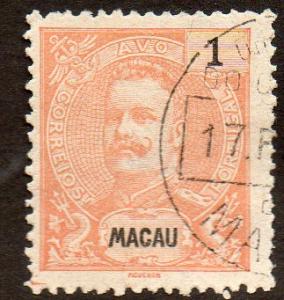 Macao  Scott  76a  Used
