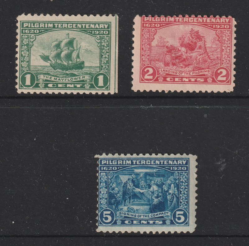 USA the 1920 Pilgrim set MNH