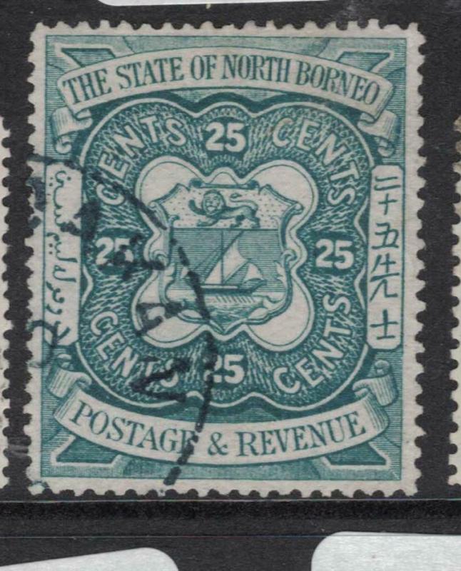 North Borneo SG 81 Sandakan CDS VFU (3dvp)