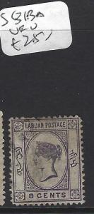 LABUAN (P1812B) QV CAMEO 8C  SG 31BA   VFU