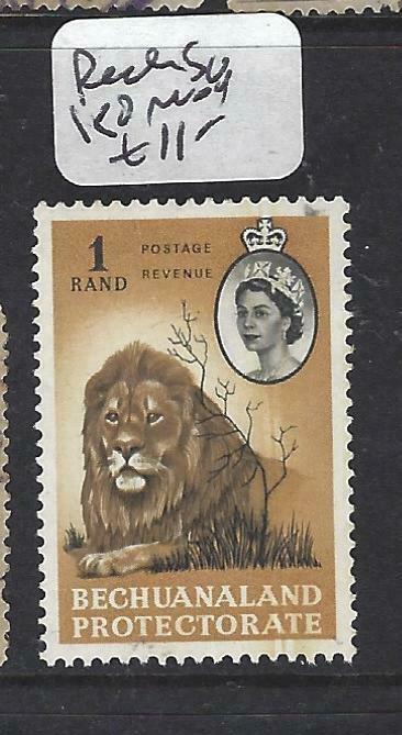 BECHUANALAND (P2304B)  QEII  1R  LION SG 180   MOG