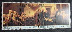 US #1691-1694 (1694a) MNH Strip of 4, SCV $1.20 L3