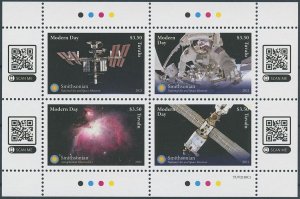 Tuvalu 2021 MNH Space Stamps Modern Day Smithsonian Museums 4v M/S II