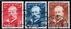 Norway  295-97 U cv$2.25