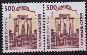 GERMANY BUND [1993] MiNr 1679 ( **/mnh ) [01] Sehenswürdigkeiten 2er