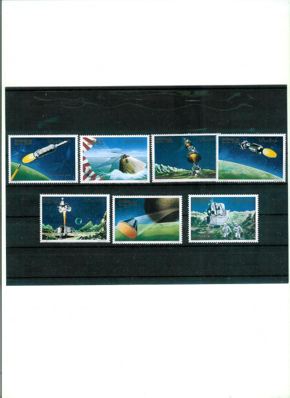 SOMALIA - SPACE - SET (7) - MNH